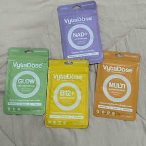 Vitamin Patch Set - Purple, Green, Yellow, Orange